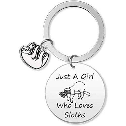 Funny Sloth Gift Just A Girl Who Loves Sloth Bracelet Sloth Jewelry Sloth Lover Gifts