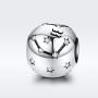 LAMOONY Constellation Charm 925 Sterling Silver Birthday Charm Anniversary Charm Love Charm Faith Charm for Pandora Charm Bracelet