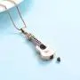 mingkejw Cremation Jewelry Guitar Urn Necklaces for Ashes for Women Men Keepsake Memorial Necklace Ashes Pendant mingkejw Cremation Jewelry Guitar Urn Necklaces for Ashes for Women Men Keepsake Memorial Necklace Ashes Pendant