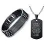 VNOX Personalized Engraved Love Quote Link Bracelet ,Pendant Necklace from Wife Anniversary Birthday Gifts to Lover Boyfriend Husband,Mens Anniversary Gift Ideas VNOX Personalized Engraved Love Quote Link Bracelet ,Pendant Necklace from Wife Anniversary Birthday Gifts to Lover Boyfriend Husband,Mens Anniversary Gift Ideas