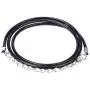 Pizazz Studios 18mm 20mm Snap Charm Leather Cord Necklace Pizazz Studios 18mm 20mm Snap Charm Leather Cord Necklace
