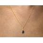 Opal Necklace by Alcheri | Oval Natural Opal Triplet Gold or Sterling Silver Necklace for Women, 18''