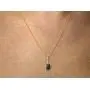 Opal Necklace by Alcheri | Oval Natural Opal Triplet Gold or Sterling Silver Necklace for Women, 18''