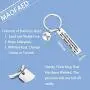 MAOFAED Funny Friend Gift Friendship Keychain BFF Gift Girlfriend Gift Coworker Gift Colleague Gift Gift for Her MAOFAED Funny Friend Gift Friendship Keychain BFF Gift Girlfriend Gift Coworker Gift Colleague Gift Gift for Her