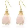 Rose Flower Tassel Earrings Dangle Drop 925 Silver French Hook Jewelry for Womens Rose Flower Tassel Earrings Dangle Drop 925 Silver French Hook Jewelry for Womens