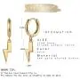Fettero Gold Huggie Hoop Earrings Star Cross Lock Lightning Spike Evil Eye Fan Bead Dangle Drop Snake Sleeper 14K Gold Plated Dainty Minimalist Simple Boho Hypoallergenic Jewelry Gift for Women Men Fettero Gold Huggie Hoop Earrings Star Cross Lock Lightning Spike Evil Eye Fan Bead Dangle Drop Snake Sleeper 14K Gold Plated Dainty Minimalist Simple Boho Hypoallergenic Jewelry Gift for Women Men