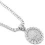 HH Bling Empire Iced Out Pendant Hip Hop Silver Gold Rapper Chain Necklaces for Men 24 Inch