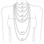 Unisex Sterling Silver 4mm Cubic Zirconia Tennis Necklace Available in 16''-36'' …