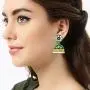 Aheli Bollywood Ethnic Oxidised Earrings Dangler Stylish Traditional Indian Fashion Jewelry for Women, Girls