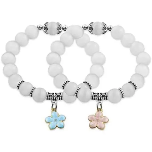BOSATE Best Friends Bracelet Set Friendship Jewelry Inspired Jewelry Friendship Relationship Bracelet Long Distance Gift for BFF BOSATE Best Friends Bracelet Set Friendship Jewelry Inspired Jewelry Friendship Relationship Bracelet Long Distance Gift for BFF