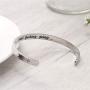 Inspirational Bracelets for Women Gifts for Women Girls Motivational Birthday Cuff Bangle Friendship Personalized Jewelry Gift