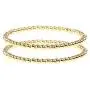 fzbali 3 Pcs Gold Beaded Bracelets, Men Women Elastic Copper Beads Balls Stretch Bracelet Anklet, Fashion Stacking Bracelets Cuff Set Jewelry (6mm+4mm) fzbali 3 Pcs Gold Beaded Bracelets, Men Women Elastic Copper Beads Balls Stretch Bracelet Anklet, Fashion Stacking Bracelets Cuff Set Jewelry (6mm+4mm)