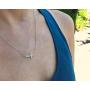EFYTAL Small Cross Necklace for Women and Girls, Christian Gifts for Easter, First Communion, Confirmation, Baptism, Sterling Silver Sideways CZ, Tiny Pendant Jewelry, Religious Gift for Catholic Birthday