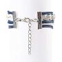 Nautical Anchor Charm Earrings & Bracelet for Women, Navy Rudder Anchor Braided Weave Leather Rope Infinity Love Bracelet