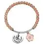 AKTAP Ohana Bracelet Ohana Forever for Always Ohana Jewelry with Hibiscus Flower Charm