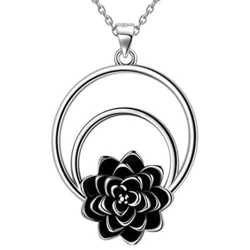 Besilver Sweet Love Kiss Necklace Jewelry Romantic Valentine Gift for Women Girl Sterling Silver Husband Wife Kiss Hug Personalized Birthstone Necklace Gift for Mom Wife Girlfriend