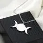 CENWA Triple Moon Goddess Symbol Pendant Necklace Symbol Alchemy Jewelry Wiccan Jewelry Alchemy Symbol Pendant Necklace CENWA Triple Moon Goddess Symbol Pendant Necklace Symbol Alchemy Jewelry Wiccan Jewelry Alchemy Symbol Pendant Necklace
