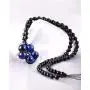 Jewever Tiger Eye Necklace Pendant Handmade Star-Shape Adjustable Energy Gemstone Healing Crystal 12mm Beads Unisex