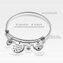 Step Mother Gift Thank You for Loving Me as Your Own Step Mother Bracelet Step Mom Bracelet Step Mom of Bride Gifts Adoption Bracelet Foster Mom Gift（BR-As your own）