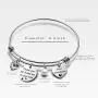 Step Mother Gift Thank You for Loving Me as Your Own Step Mother Bracelet Step Mom Bracelet Step Mom of Bride Gifts Adoption Bracelet Foster Mom Gift（BR-As your own）