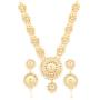 Touchstone Indian Bollywood Gorgeous Intricate Workmanship Mughal White Colorful Rhinestone Crystal Wedding Designer Jewelry Choker Necklace Set in Gold and Silver Tone for Women.