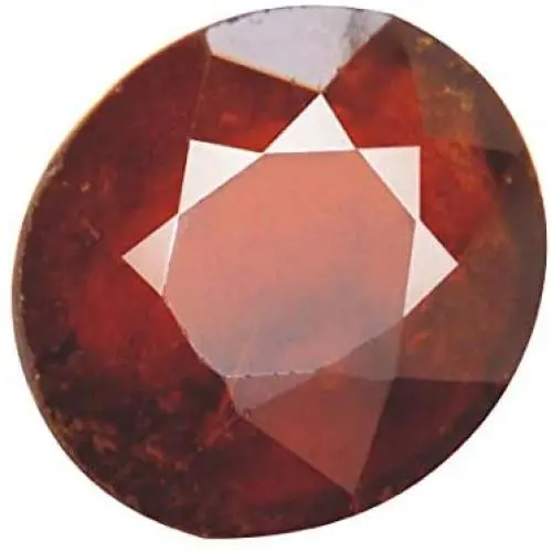 Tejvij And Sons Natural Garnet hessonite gomed Certified Gemstone