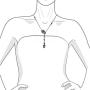 EVBEA Cross Necklace for Men and Women Long Gothic Jewelry Cool Skull Rock Punk Black Necklaces with Stainless Steel Chain