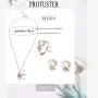 PROTUSTER Vintage Necklace Earring Ring Set Gold Knuckle Ring Stackable Joint Midi Finger Rings Rhinestone Pendant Earrings Hand Jewelry for Women and Teens Girls(Necklaces Earrings Set) PROTUSTER Vintage Necklace Earring Ring Set Gold Knuckle Ring Stackable Joint Midi Finger Rings Rhinestone Pendant Earrings Hand Jewelry for Women and Teens Girls(Necklaces Earrings Set)