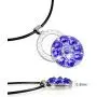 KOFULL Necklaces for Women Fashion Jewelry Crystal Ball Necklace Dazzling Golf Gifts for Women Golfers Unique