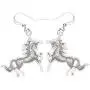 NEWEI Plated Alloy Antique Fantasy Unicorn Horse Earrings For Women Drop Dangle Novelty Ornaments Jewelry Gift NEWEI Plated Alloy Antique Fantasy Unicorn Horse Earrings For Women Drop Dangle Novelty Ornaments Jewelry Gift