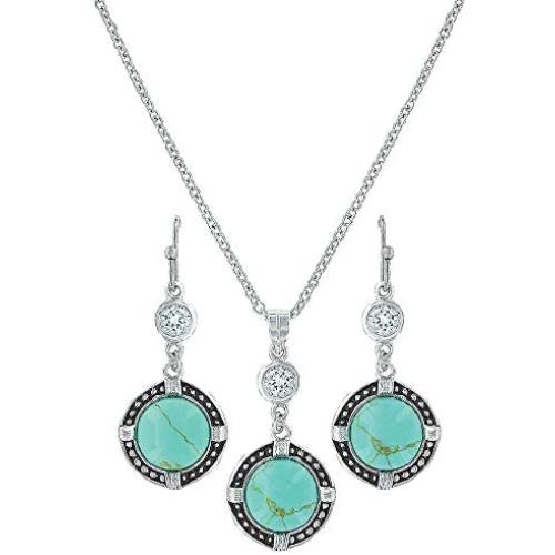 Montana Silversmiths True North Turquoise Jewelry Set