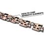 RainSo Womens Heart Design Pure Copper Health Magnetic Therapy Bracelets Pain Relief for Arthritis Adjustable with Gift Box