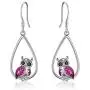 Owl Earrings Sterling Silver Owl Dangle Drop Earrings for Women Jewelry Gifts Owl Earrings Sterling Silver Owl Dangle Drop Earrings for Women Jewelry Gifts