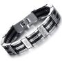 Ostan Mens stainless steel Chain Link Bracelet