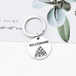 WSNANG Animal Crossing Jewelry Bellionaire Keychain New Leaf Bellionaire Premium Jewelry