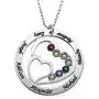 MyNameNecklace Personalized Heart Pendant Made with Swarovski Crystals Custom Engraved Precious Metals Silver 925 & Gold Plating Jewelry MyNameNecklace Personalized Heart Pendant Made with Swarovski Crystals Custom Engraved Precious Metals Silver 925 & Gold Plating Jewelry