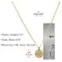 StyledU Dainty Lotus Necklace 14k Gold Filled Lotus Flower Necklace Encouragement Gifts for New beginnings Graduation Yoga lover for Women Girls, 16” Chain