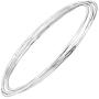 Silpada Empowered Set of Three Bangle Bracelets in Rhodium-Plated Sterling Silver