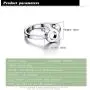 Dankadi Girl 925 Sterling Silver Ring New Mickey Shaped Rings Size 4-8# Solid Silver Material Feminine Jewelry Birthday Gift Dankadi Girl 925 Sterling Silver Ring New Mickey Shaped Rings Size 4-8# Solid Silver Material Feminine Jewelry Birthday Gift