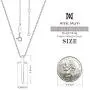 Annis Munn 925 Sterling Silver Sidecross Necklace Faith Hope Pendant Necklace Jewelry for Women Lady and Girls Annis Munn 925 Sterling Silver Sidecross Necklace Faith Hope Pendant Necklace Jewelry for Women Lady and Girls