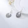 SISGEM RBG Dissent Collar Earrings with Pearl,S925 Sterling Silver Ruth Bader Ginsburg Drop Dangle Earrings Jewelry Gifts for Women Girls Ruth RBG