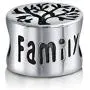 Round Family Circle Wishing Tree Of Life Bead Charm For Women Teen CZ Accent Oxidized .925 Sterling Silver Fits European Bracelet Round Family Circle Wishing Tree Of Life Bead Charm For Women Teen CZ Accent Oxidized .925 Sterling Silver Fits European Bracelet
