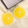 SEIRAA Lemon Drop Earrings Fruit Lover Gift Acrylic Earrings Summer Gift Lemon Jewelry Fashion Jewelry For Women Girls