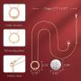 CDE 925 Sterling Silver 20th 25th 30th 35th 45th 50th 55th 60th Birthday Gift Necklace Mothers Day Jewelry Gifts for Women Wife Mom Girlfriend Wedding Anniversary