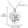 Heart Cremation Urn Necklace for Ashes Urn Jewelry Memorial Pendant with Fill Kit and Gift Velvet Bag - Your wings were ready but our hearts were not Heart Cremation Urn Necklace for Ashes Urn Jewelry Memorial Pendant with Fill Kit and Gift Velvet Bag - Your wings were ready but our hearts were not