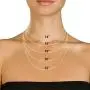 BeautyName Name Necklace Yellow Gold Stainless with Chain 17''+2'' Extension- New Mom Bridesmaid Gift Jewelry for Women BeautyName Name Necklace Yellow Gold Stainless with Chain 17''+2'' Extension- New Mom Bridesmaid Gift Jewelry for Women
