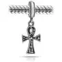 Religious Key Of Life Egyptian Ankh Cross Dangle Charm Bead For Women Teen Oxidized .925 Sterling Silver Fits European Bracelet Religious Key Of Life Egyptian Ankh Cross Dangle Charm Bead For Women Teen Oxidized .925 Sterling Silver Fits European Bracelet