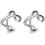 YFN Ear Cuff Earring for Women 925 Sterling Silver Non Pierced Ear Cartilage Clip Earrings for Women Girl