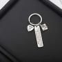 ENSIANTH Sunday School Teacher Keychain A Truly Great Sunday School Teacher is Hard to Find Harder to Leave Keychain Teacher Appreciation Gift