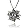 HaAri Secret of Merkabah Sterling Silver Kabbalah Necklace Pendant